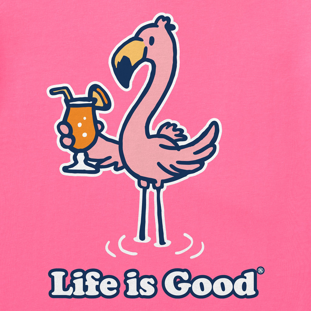 Women's Flamingo Cocktail Crusher Boxy Tank product image 2