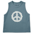Women's Peace Daisy Chain Crusher Boxy Tank product image 1