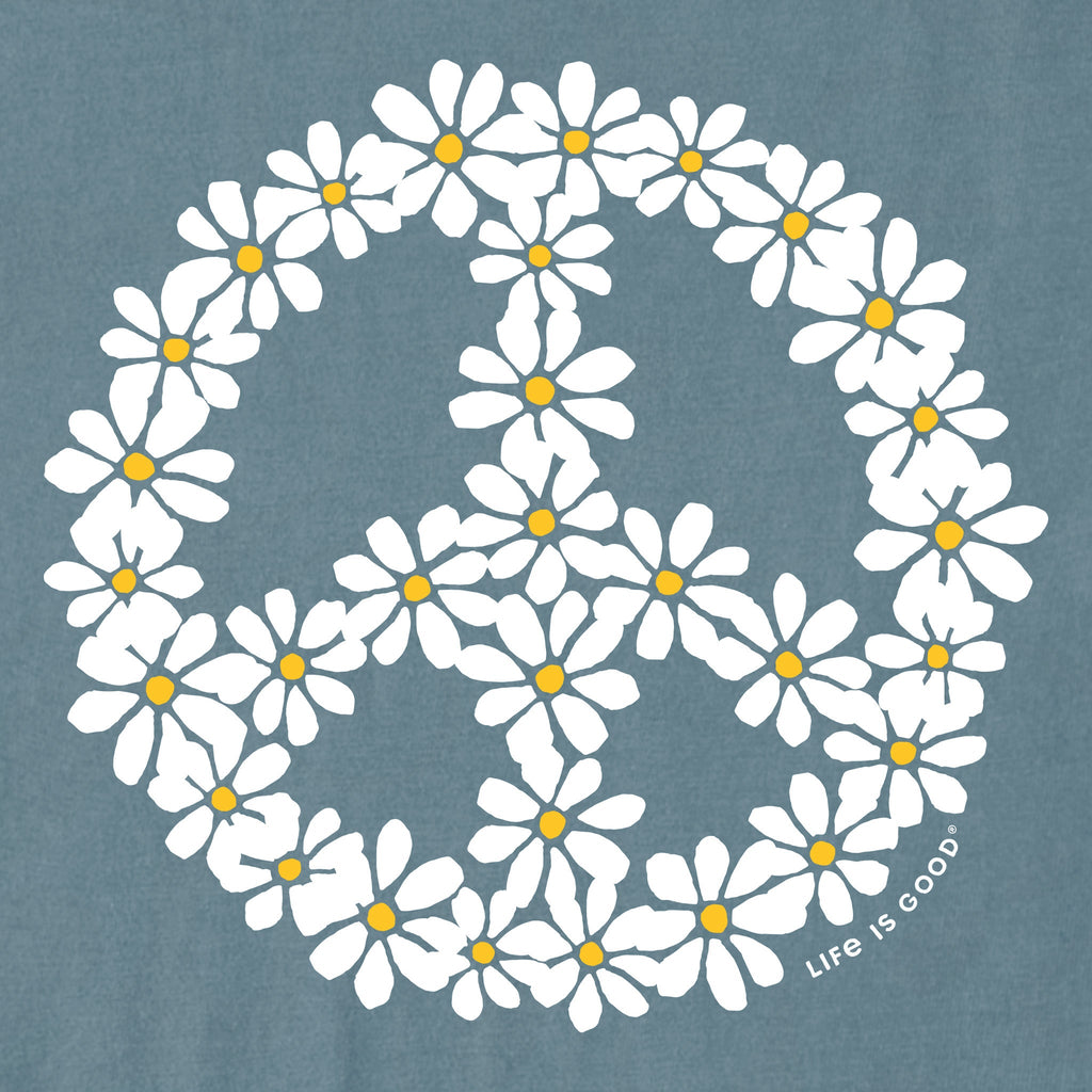 Women's Peace Daisy Chain Crusher Boxy Tank product image 2