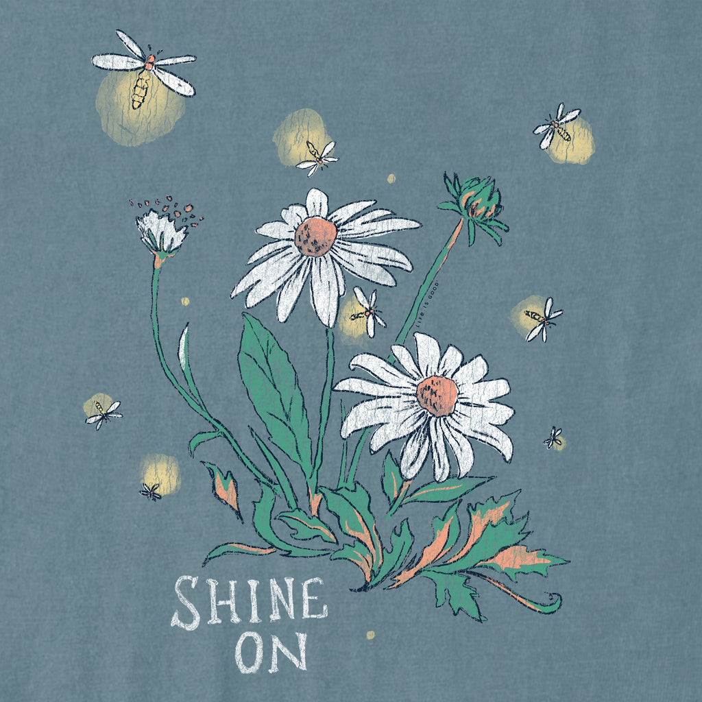 Women's Dreamy Shine On Daisies Crusher Boxy Tank product image 2