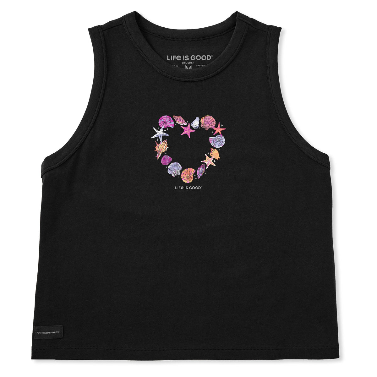 Women's Seashell Heart Crusher Boxy Tank product image 1