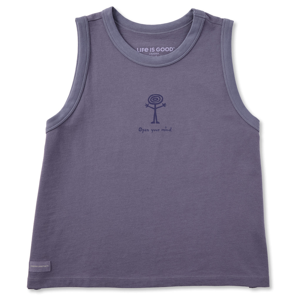 Women's Open Your Mind Crusher Boxy Tank product image 1