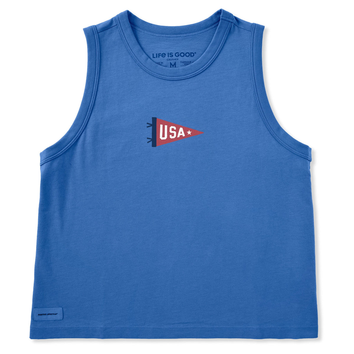 Women's USA Pennant Crusher Boxy Tank product image 1
