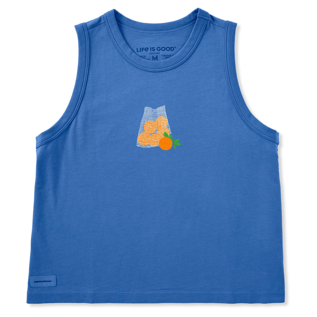 Women's Market Oranges Crusher Boxy Tank