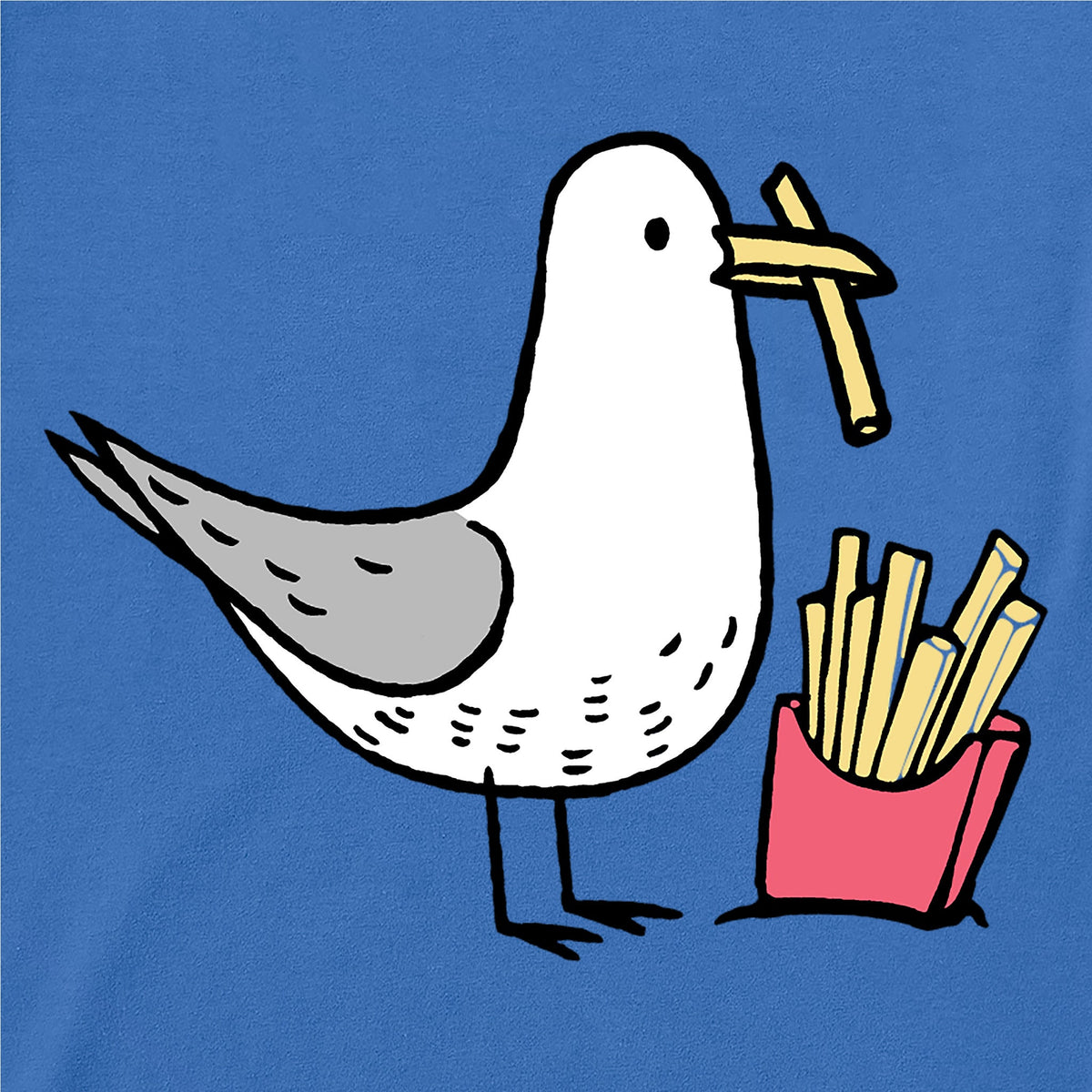 Women's Seagull and Fries Crusher Boxy Tank product image 2