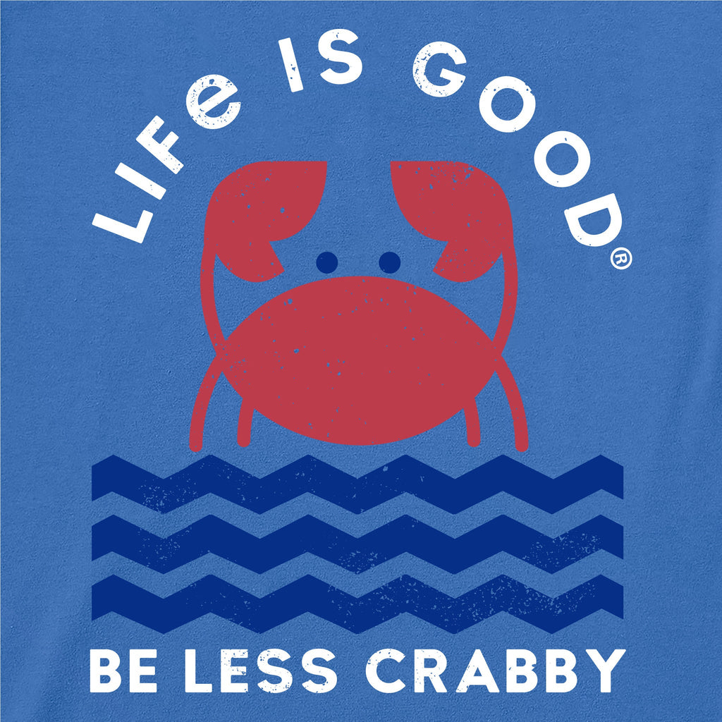 Women's Crafty Be Less Crabby Geometric Crusher Boxy Tank product image 2