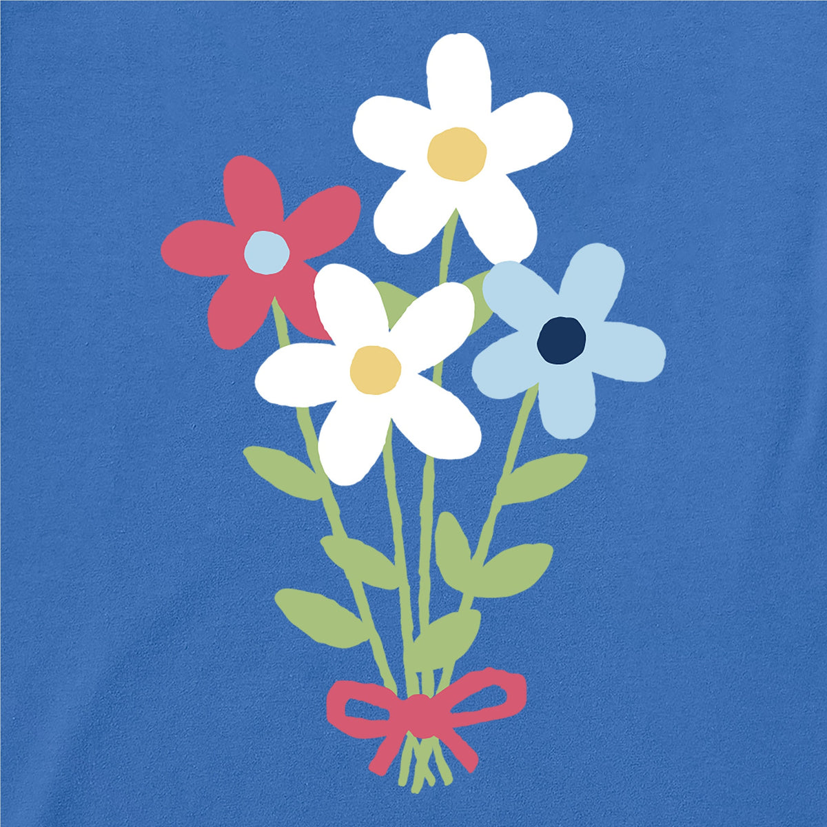 Women's Little American Flowers Crusher Boxy Tank product image 2