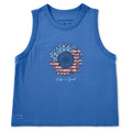 Women's American Sunflower Crusher Boxy Tank product image 1
