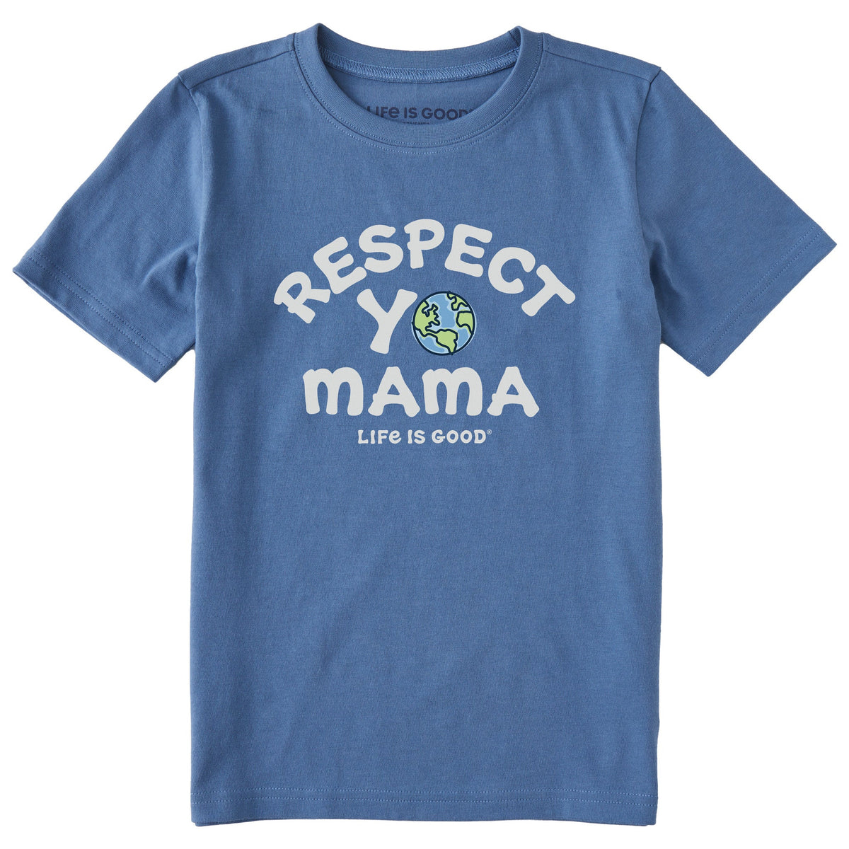 Kids Respect Yo Mama Earth Short Sleeve Crusher Tee product image 1