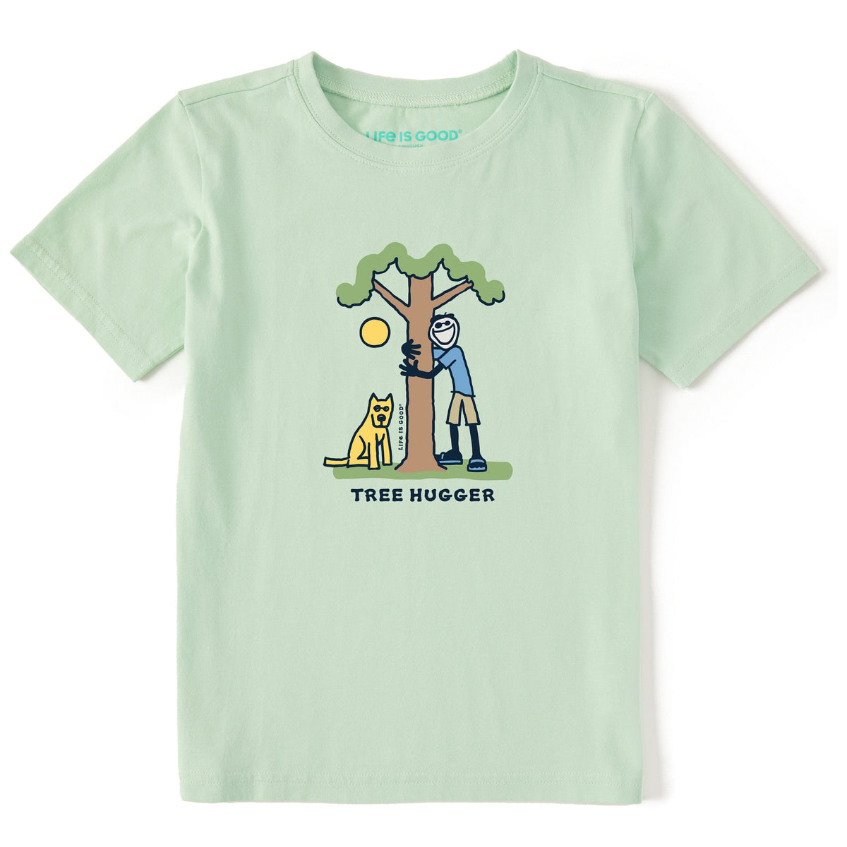 Kids Jake and Rocket Tree Hug Short Sleeve Crusher Tee product image 1