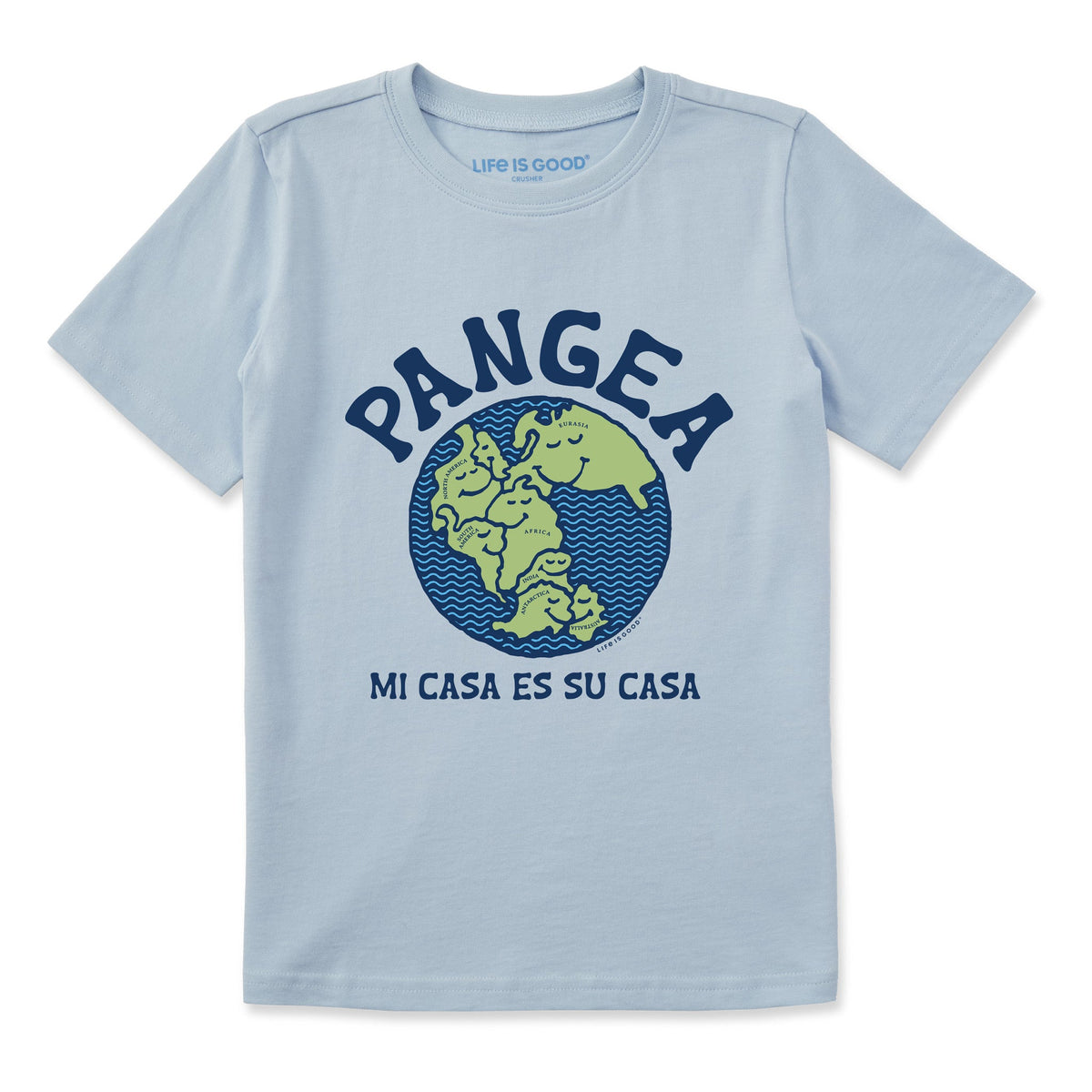 Kids Pangea Globe Short Sleeve Crusher Tee product image 1