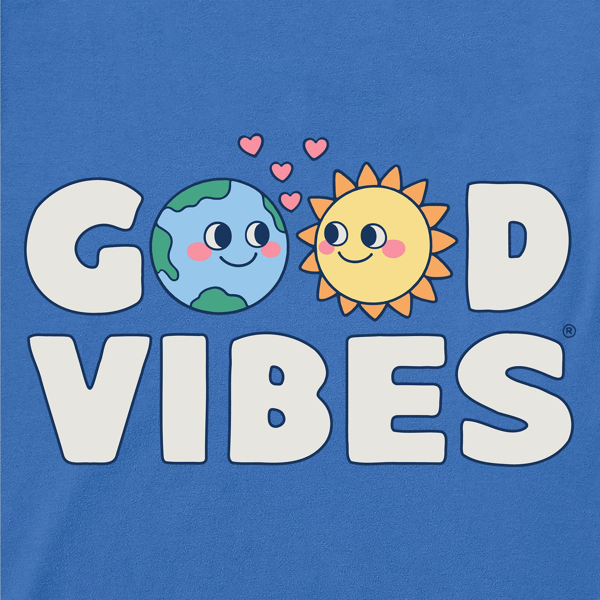 Kids Good Vibes Sun and Earth Short Sleeve Crusher Tee product image 2