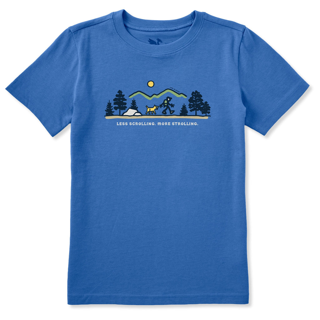 Kids Jake and Rocket Less Scrolling Short Sleeve Crusher Tee product image 1
