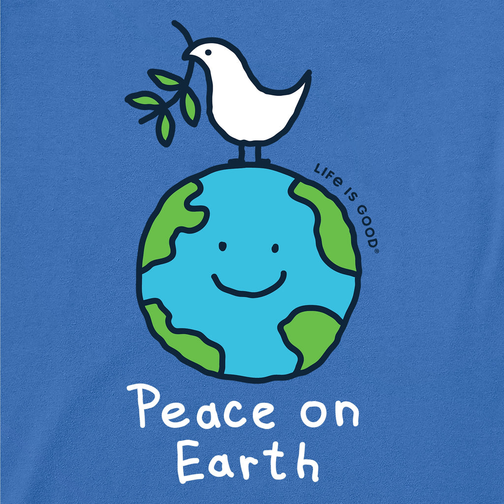 Kids Peace on Earth Globe Short Sleeve Crusher Tee product image 2