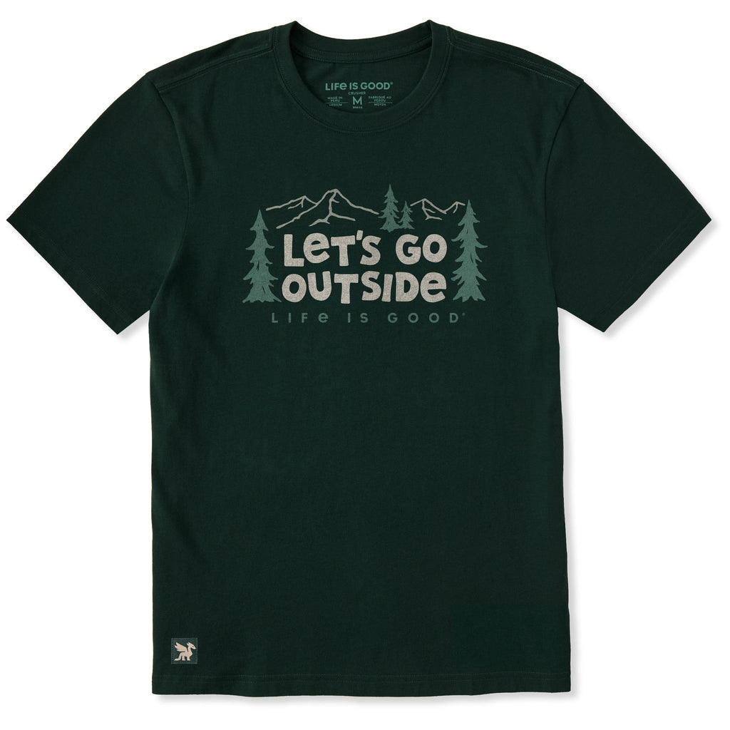 Men's Let's Go Outside Mountain Short Sleeve Crusher Tee product image 1