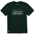 Men's Let's Go Outside Mountain Short Sleeve Crusher Tee product image 1