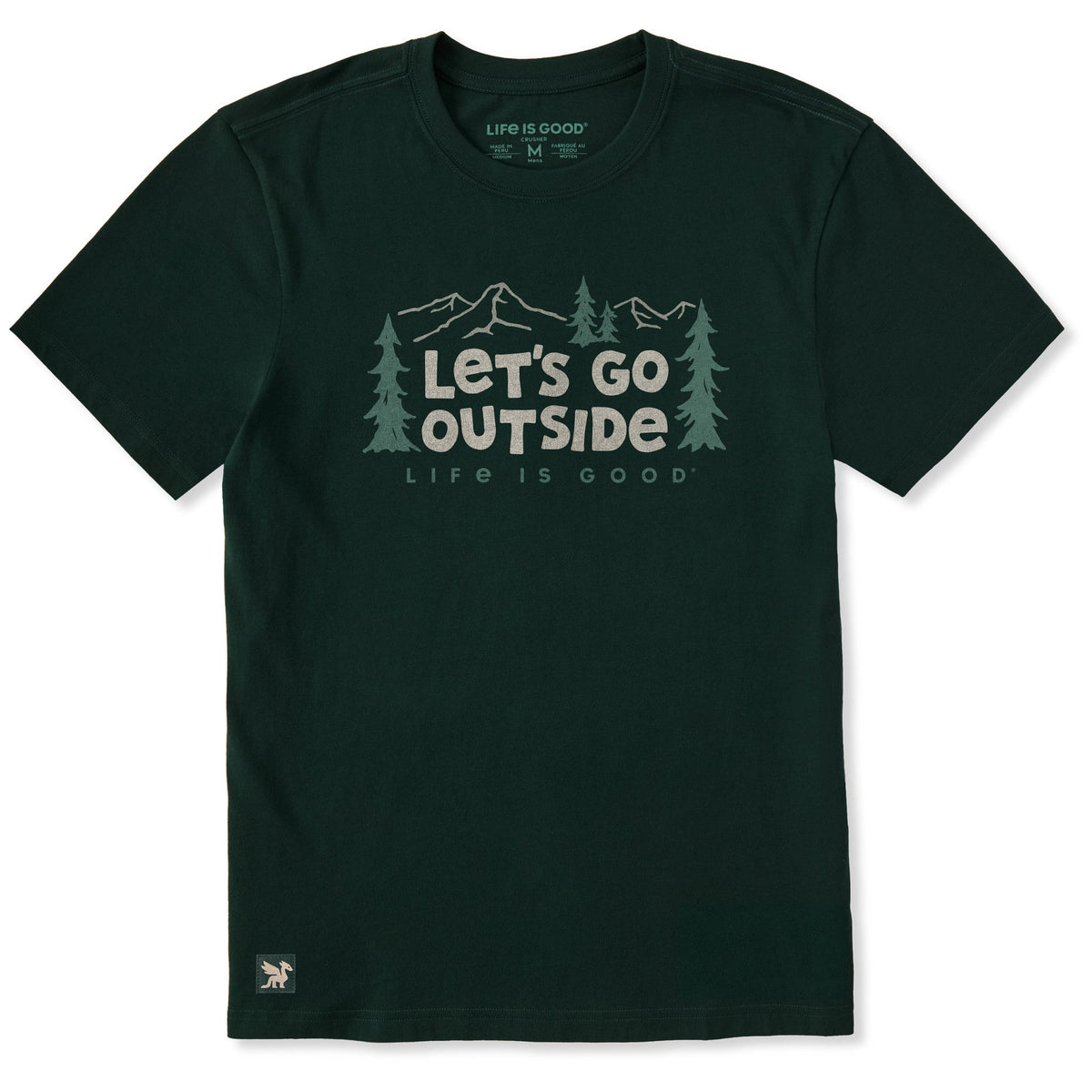Men's Let's Go Outside Mountain Short Sleeve Crusher Tee product image 1
