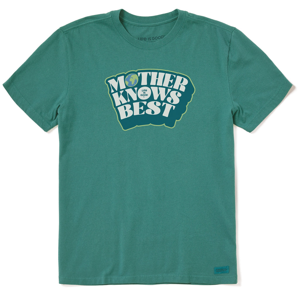 Men's Mother Knows Best Earth Short Sleeve Crusher Tee product image 1