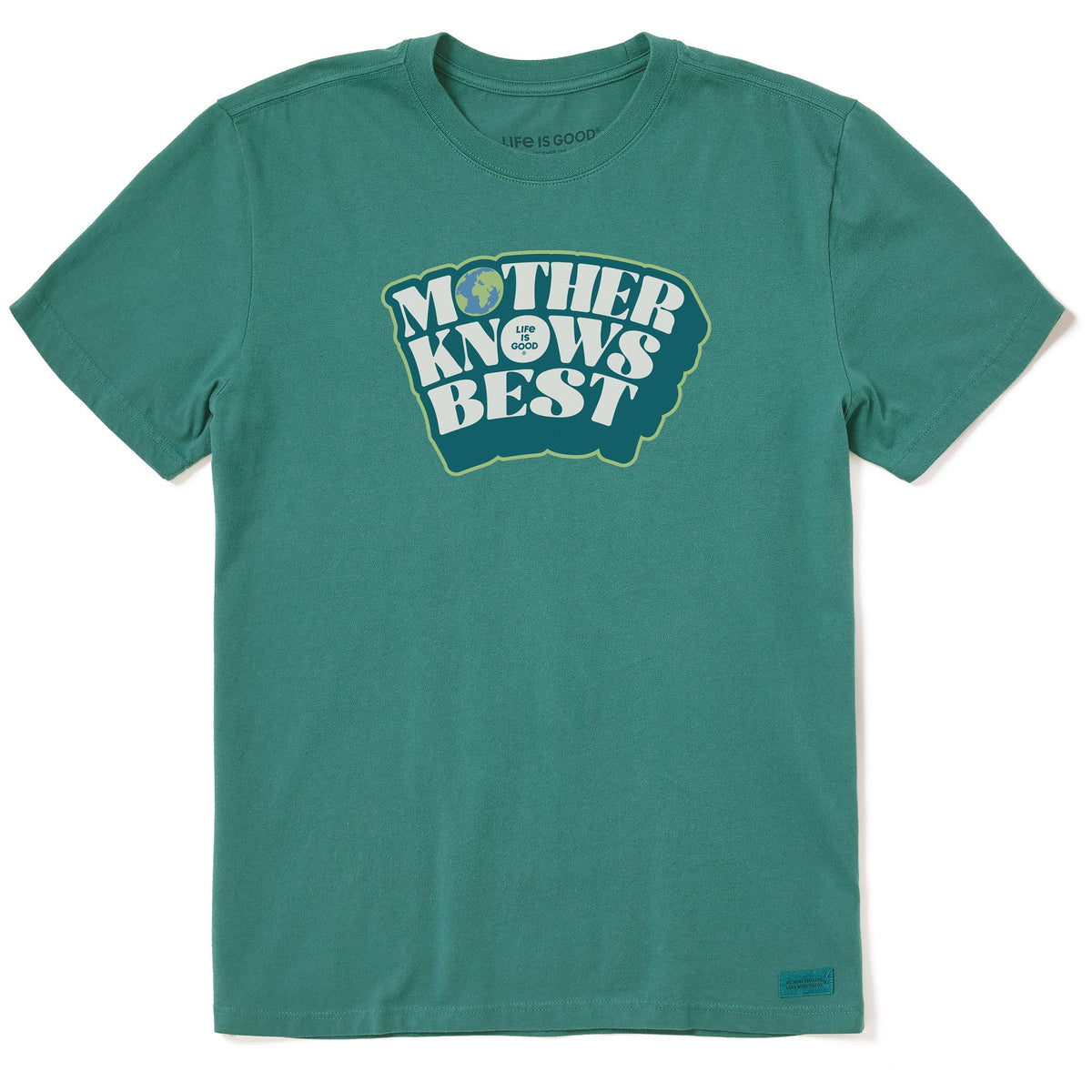 Men's Mother Knows Best Earth Short Sleeve Crusher Tee product image 1