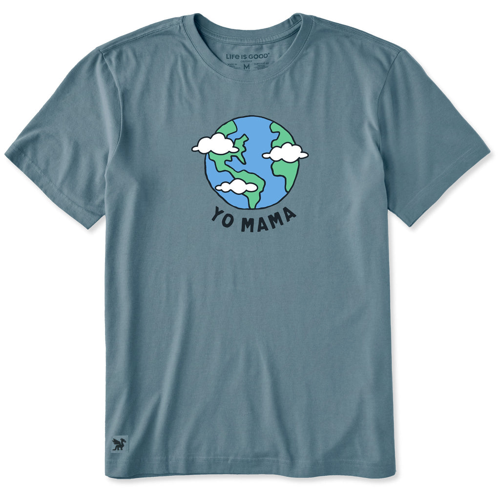 Men's Yo Mama Earth Short Sleeve Crusher Tee product image 1