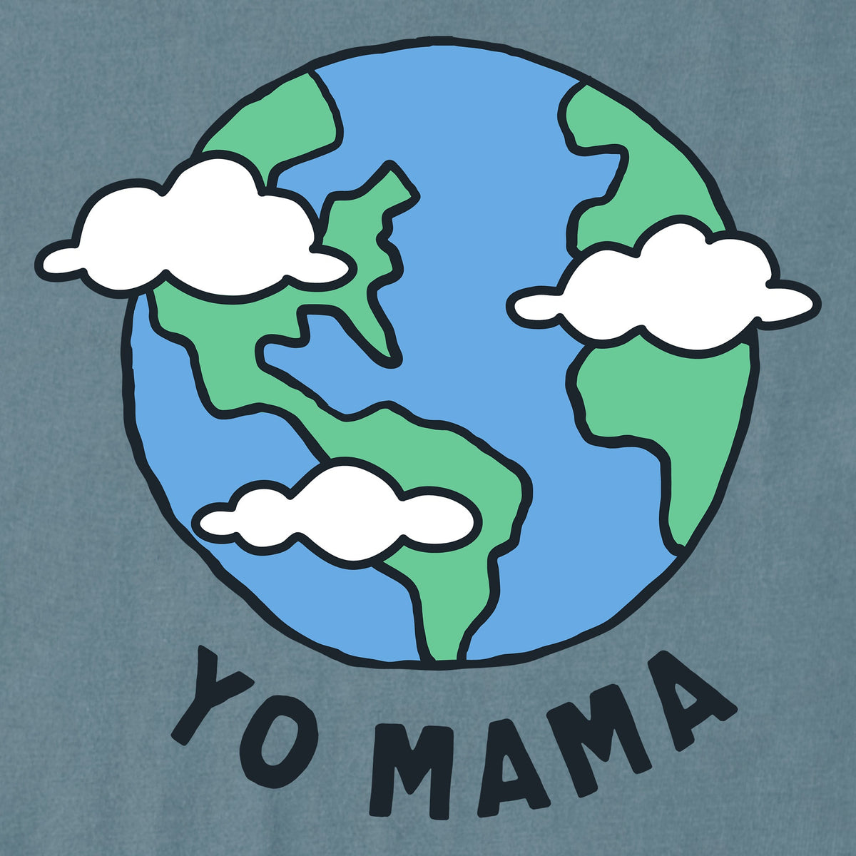 Men's Yo Mama Earth Short Sleeve Crusher Tee product image 2