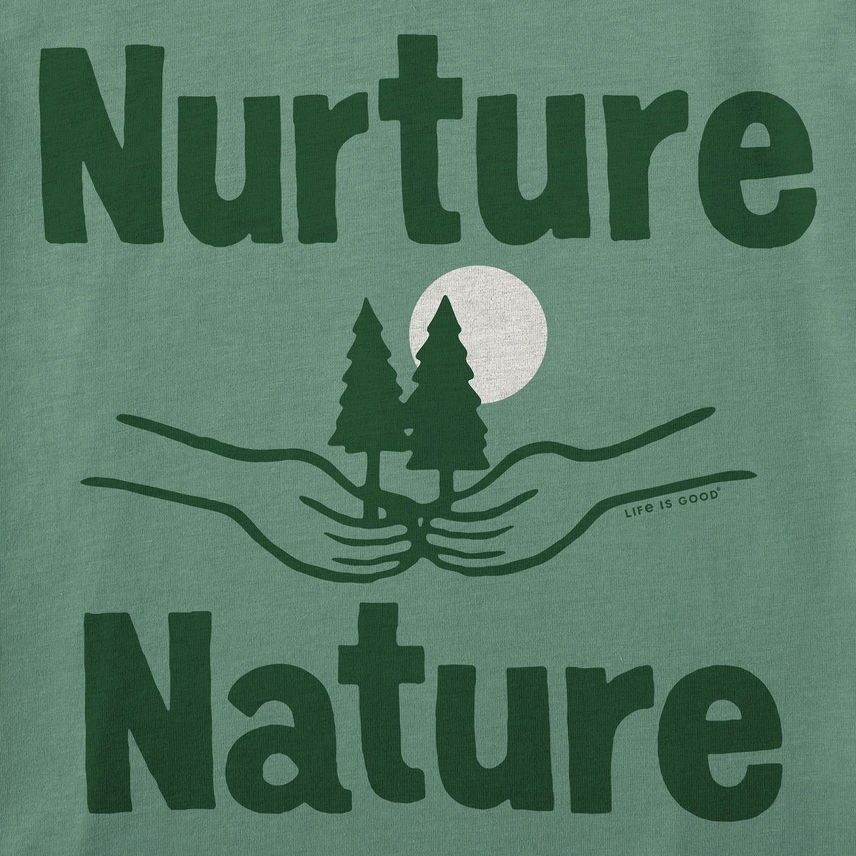 Men's Nurture Nature Hands Short Sleeve Crusher Tee product image 2