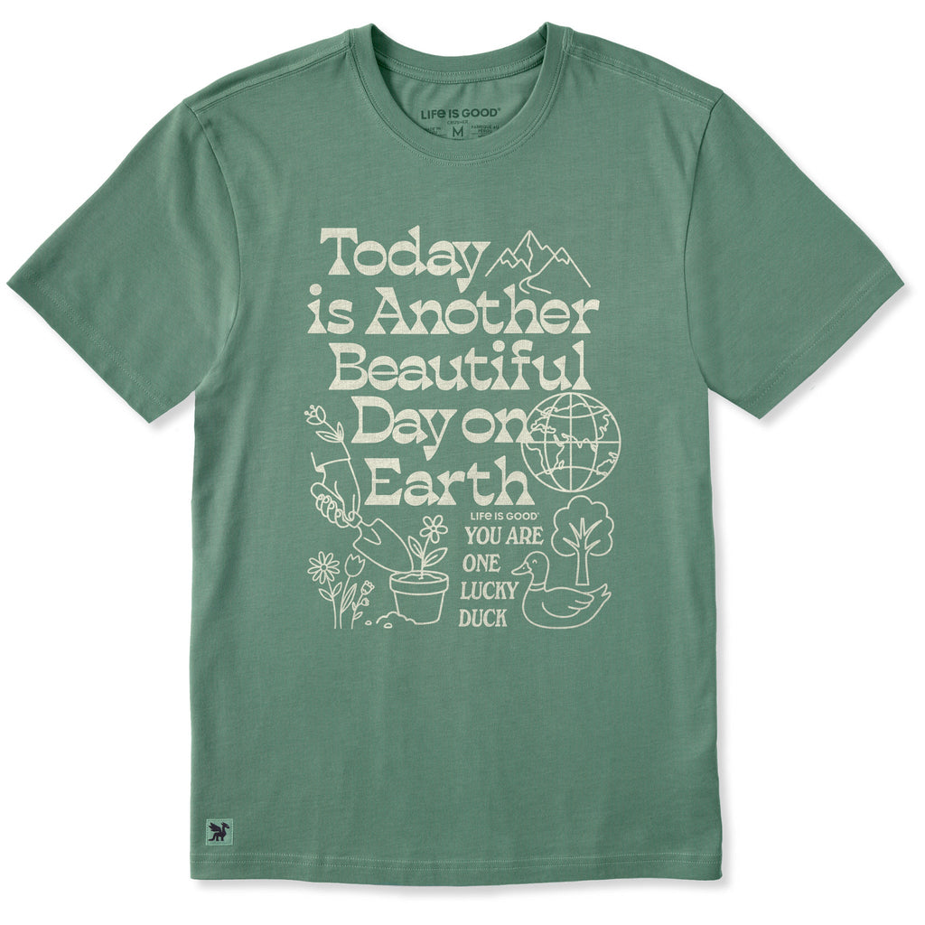 Men's Beautiful Day on Earth Short Sleeve Crusher Tee product image 1
