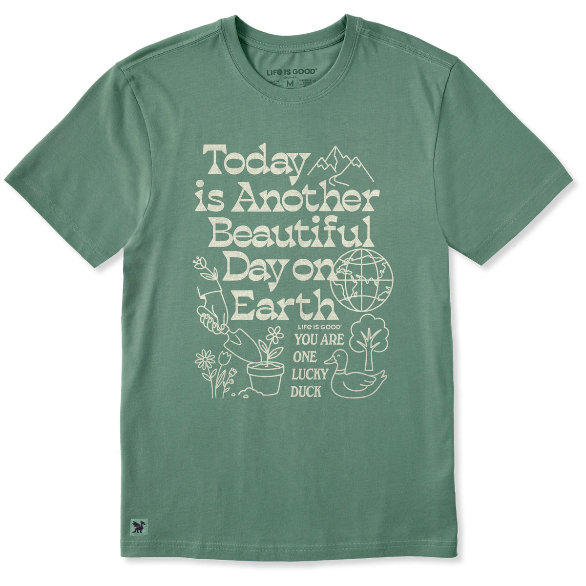 Men's Beautiful Day on Earth Short Sleeve Crusher Tee product image 1