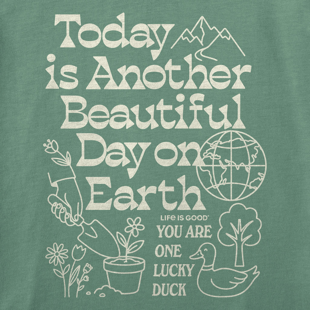 Men's Beautiful Day on Earth Short Sleeve Crusher Tee product image 2