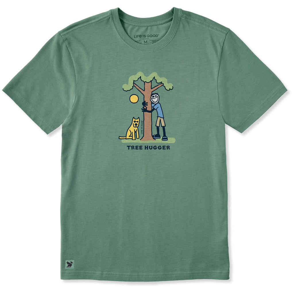Men's Jake and Rocket Tree Hug Short Sleeve Crusher Tee product image 1