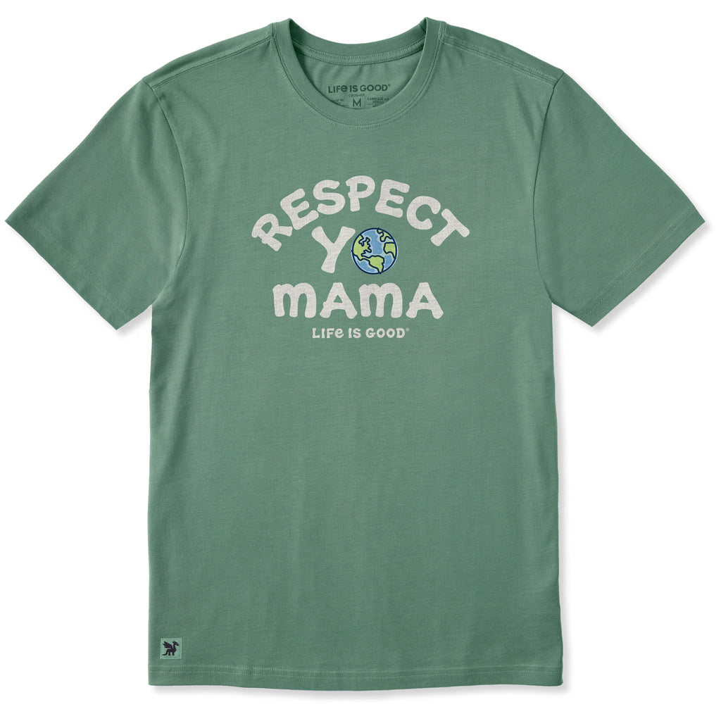 Men's Respect Yo Mama Earth Short Sleeve Crusher Tee product image 1