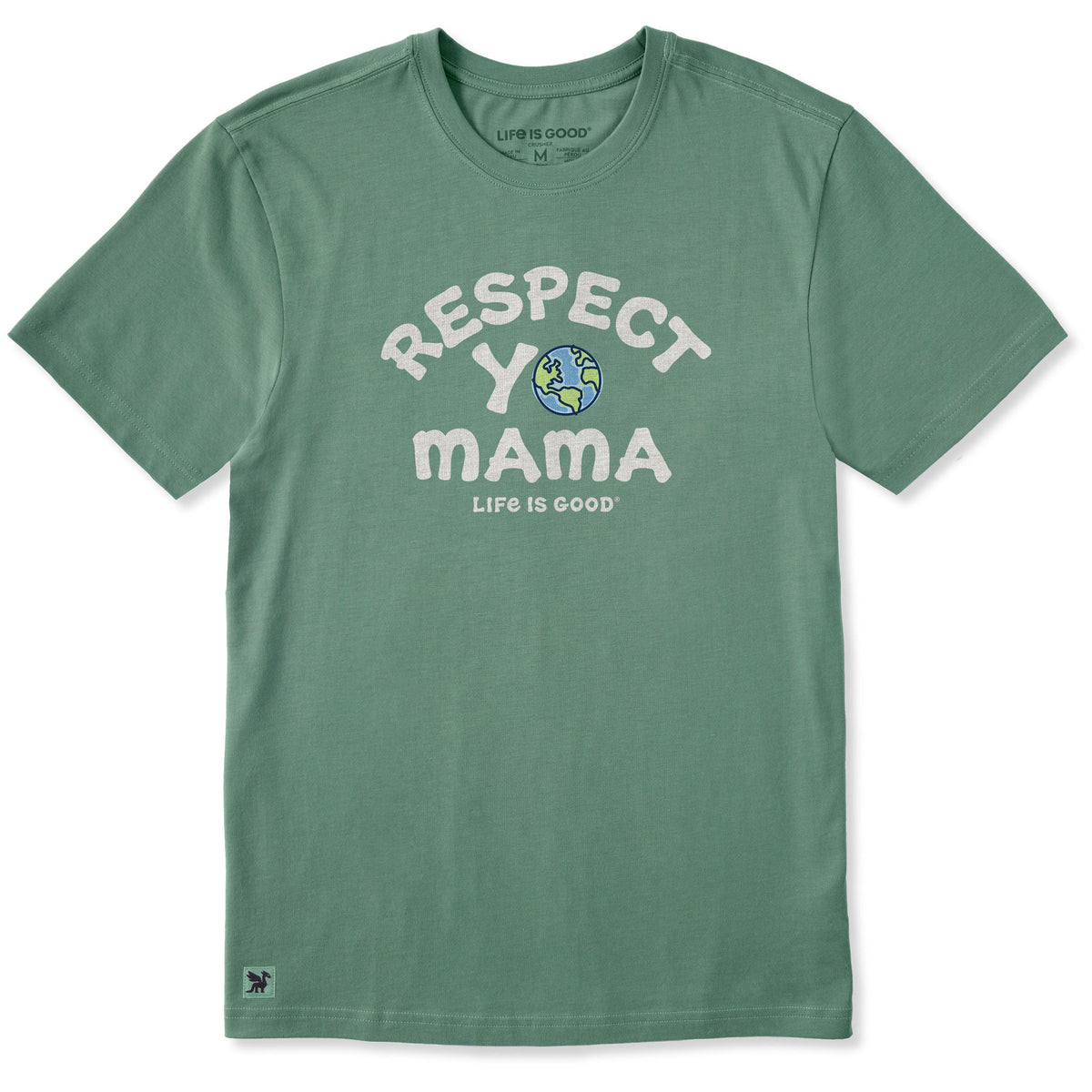 Men's Respect Yo Mama Earth Short Sleeve Crusher Tee product image 1