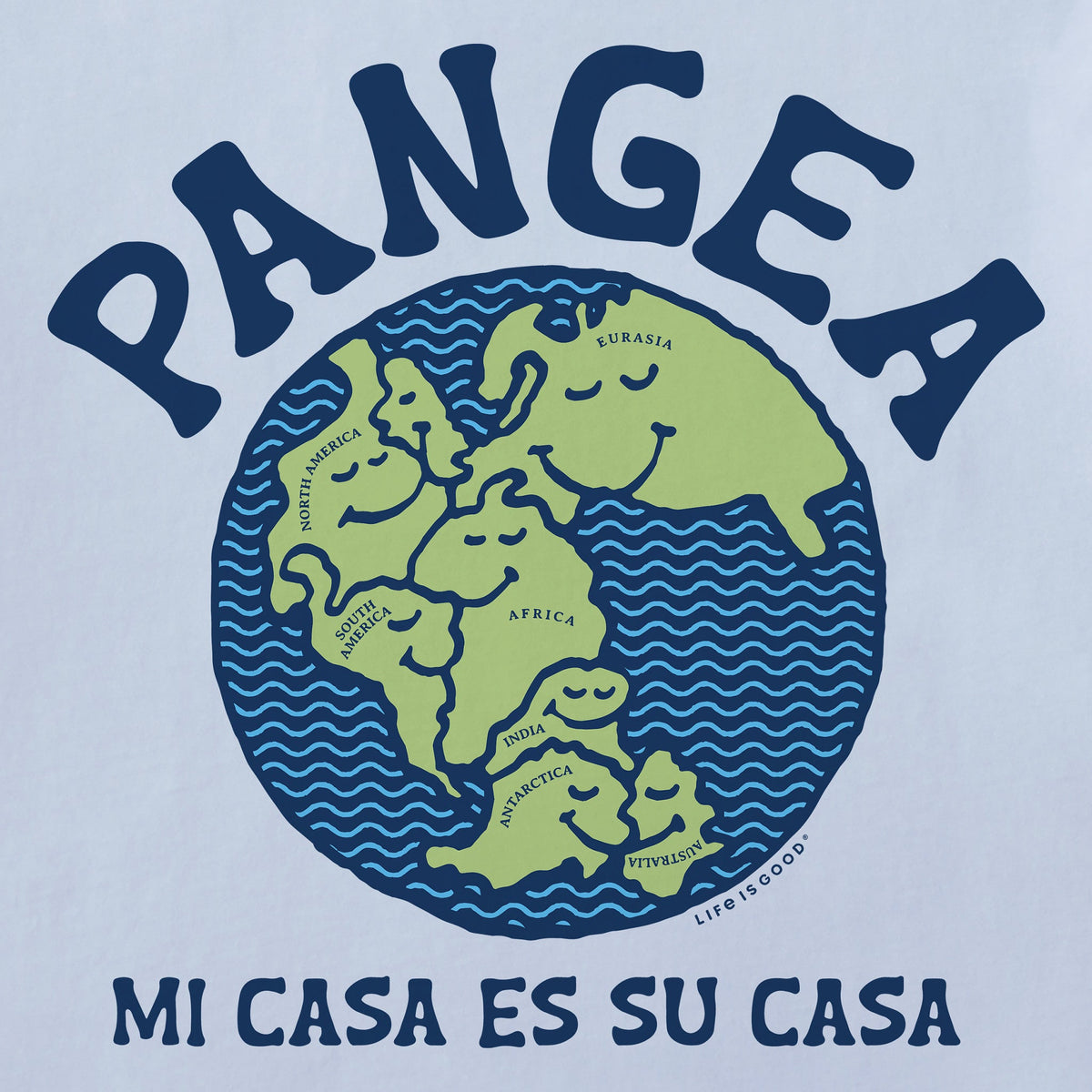 Men's Pangea Globe Short Sleeve Crusher Tee product image 2