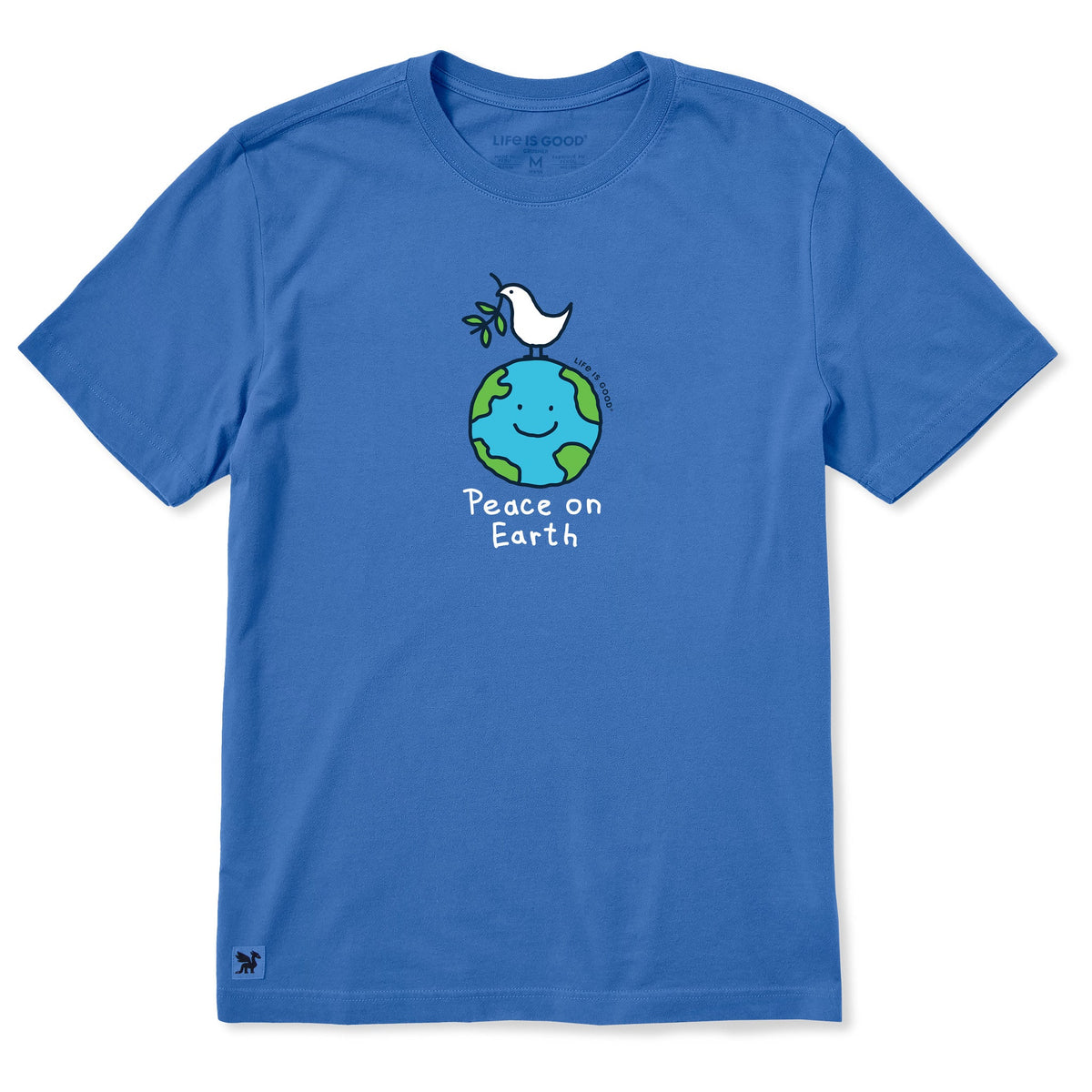 Men's Peace on Earth Globe Short Sleeve Crusher Tee product image 1