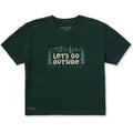 Women's Let's Go Outside Mountain Short Sleeve Crusher Boxy product image 1