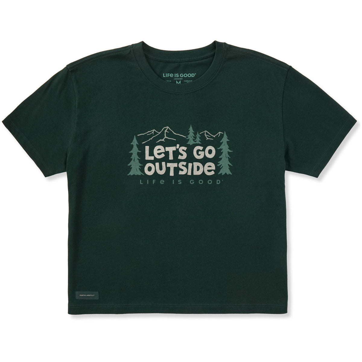 Women's Let's Go Outside Mountain Short Sleeve Crusher Boxy product image 1