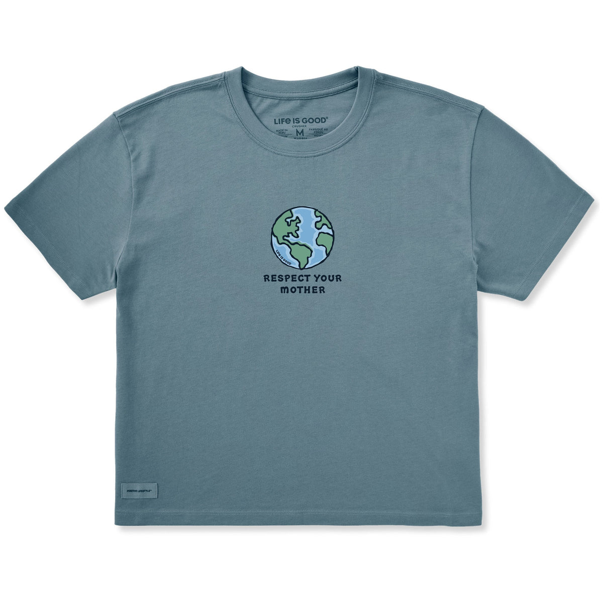 Women's Respect Your Mother Short Sleeve Crusher Boxy Tee product image 1