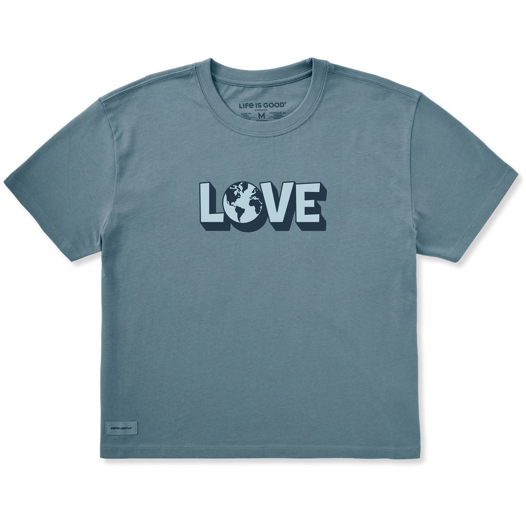Women's Earth Love Short Sleeve Crusher Boxy Tee product image 1