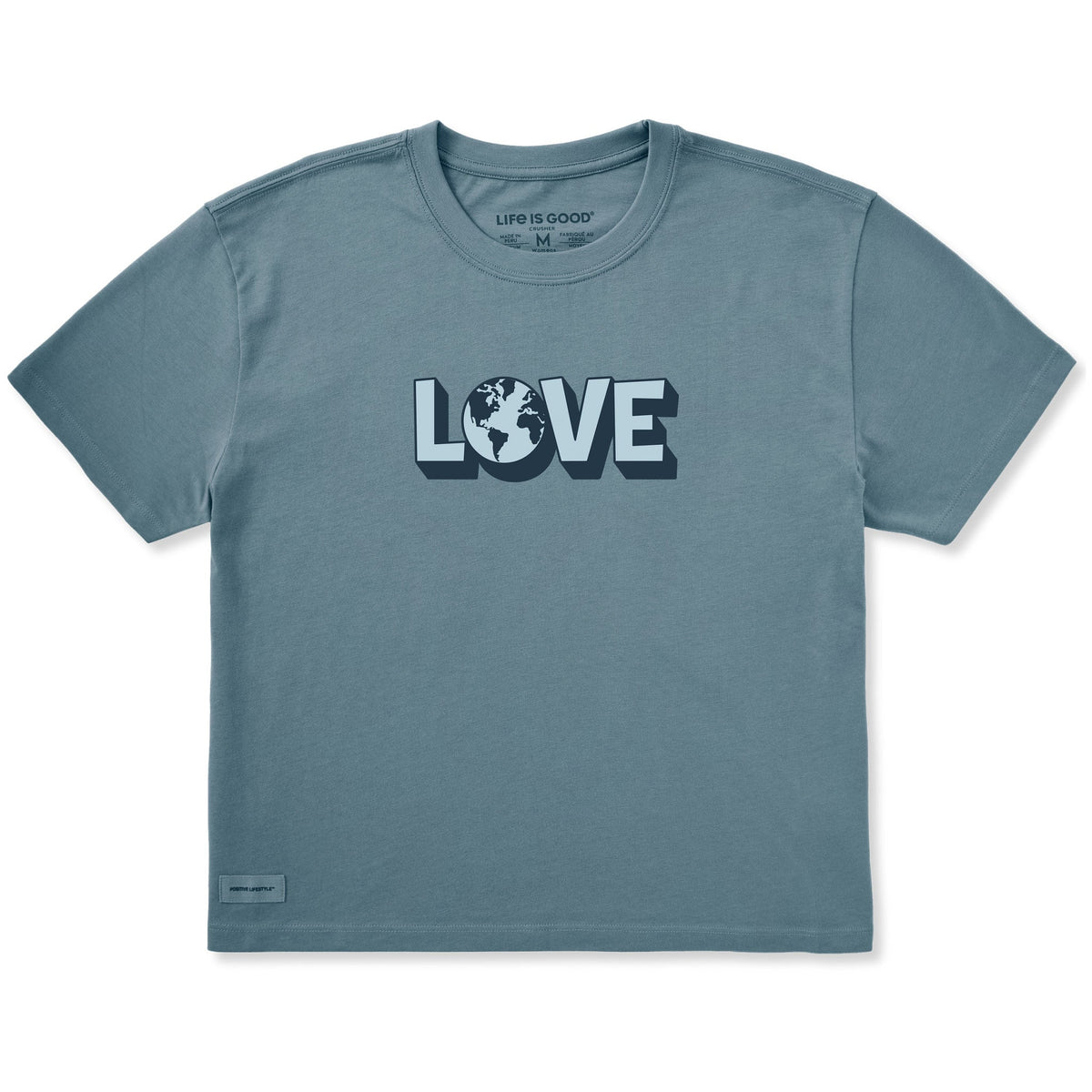 Women's Earth Love Short Sleeve Crusher Boxy Tee product image 1
