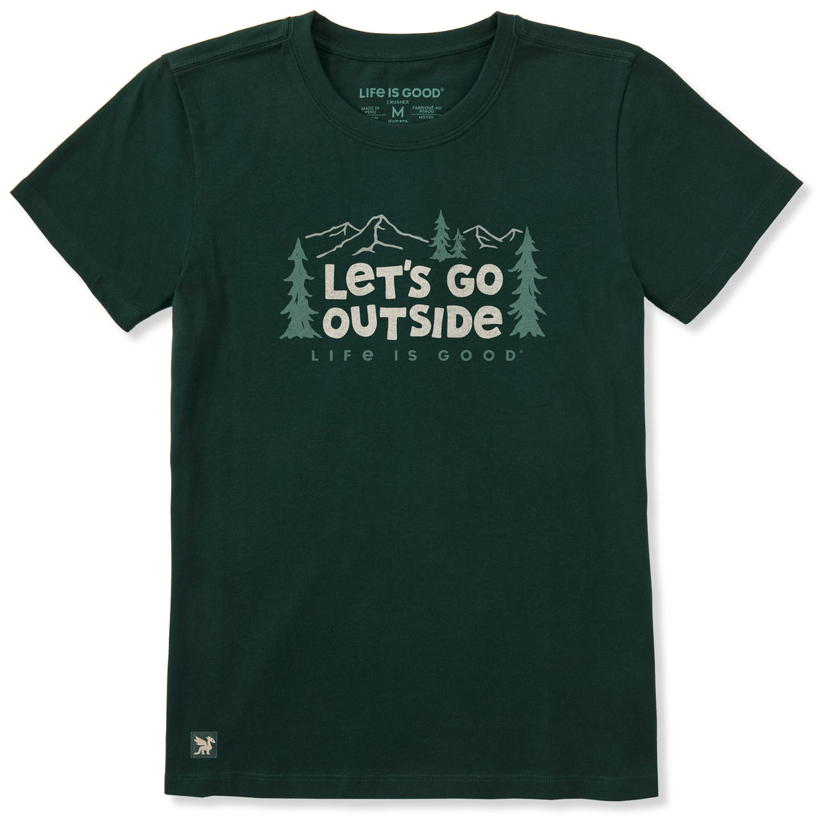 Women's Let's Go Outside Mountain Short Sleeve Crusher Tee product image 1