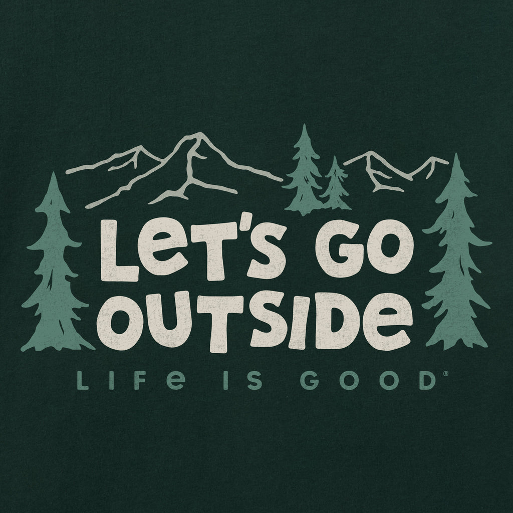 Women's Let's Go Outside Mountain Short Sleeve Crusher Tee product image 2