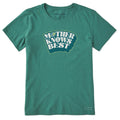 Women's Mother Knows Best Earth Short Sleeve Crusher Tee product image 1