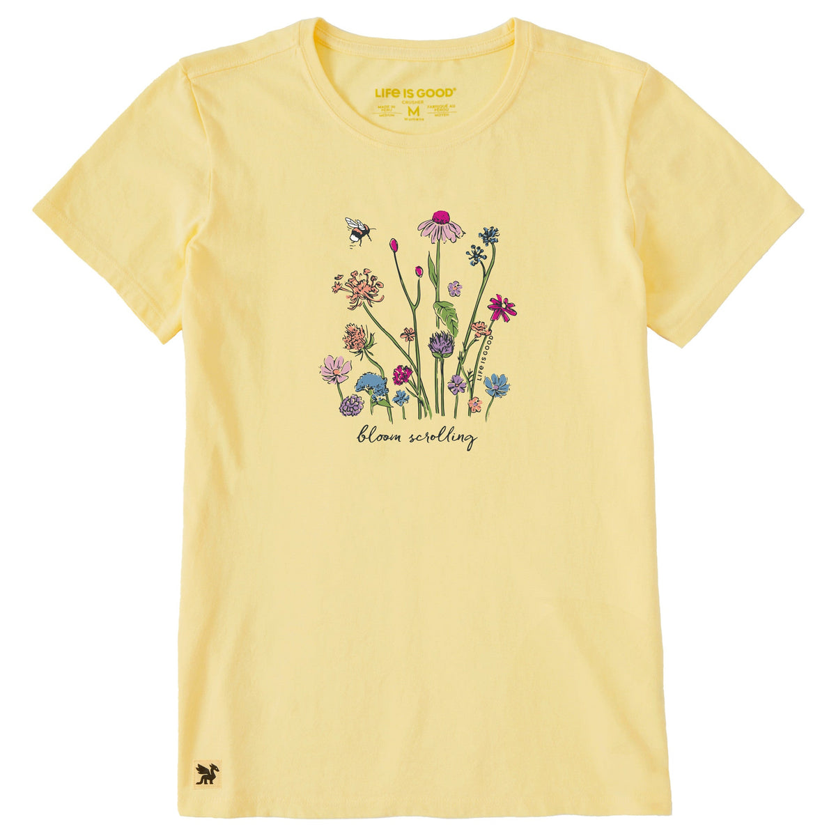 Women's Bloom Scrolling Short Sleeve Crusher Tee product image 1