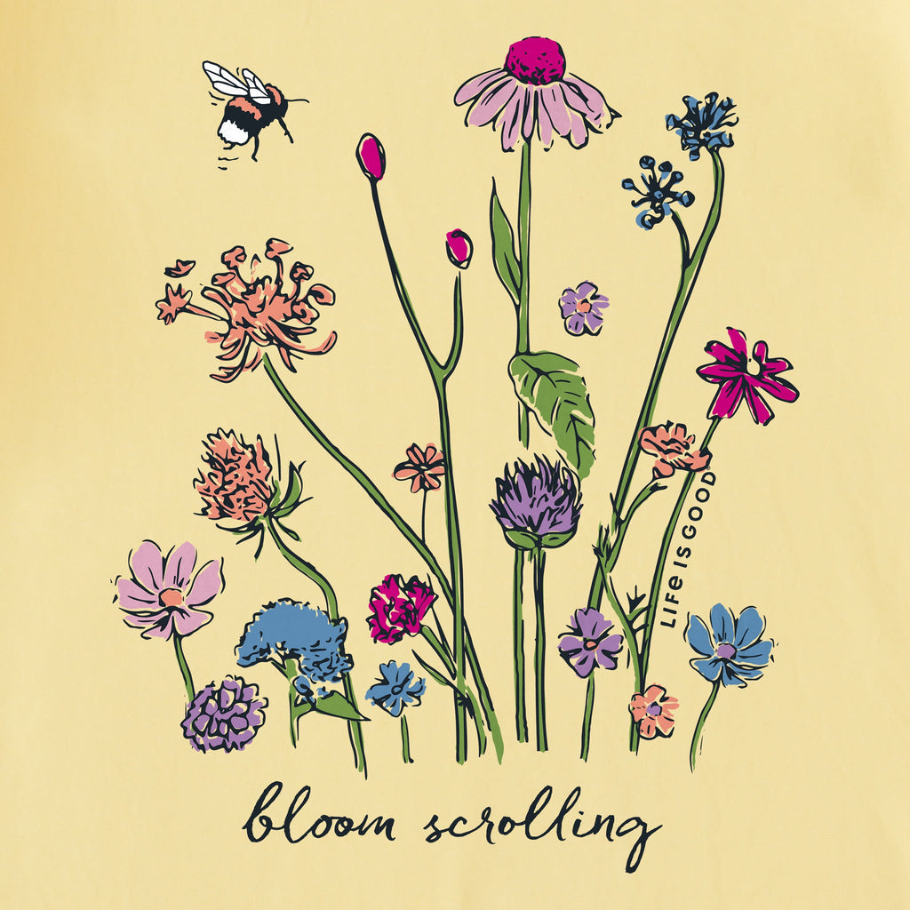 Women's Bloom Scrolling Short Sleeve Crusher Tee product image 2