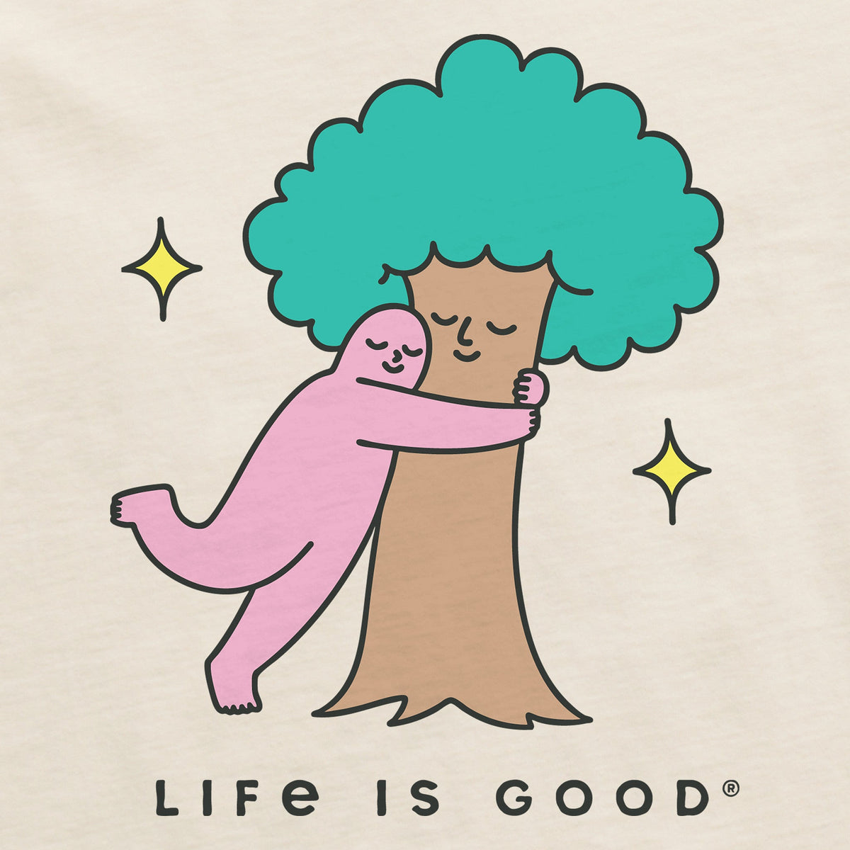 Women's Hug a Tree Short Sleeve Crusher Tee product image 2