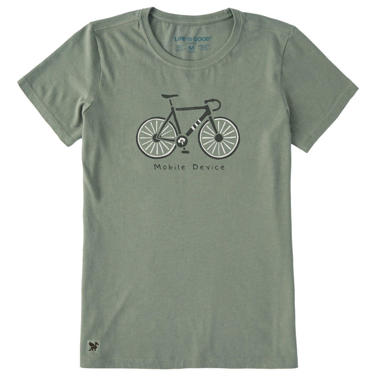 Women's Bike Mobile Device Short Sleeve Crusher Tee product image 1