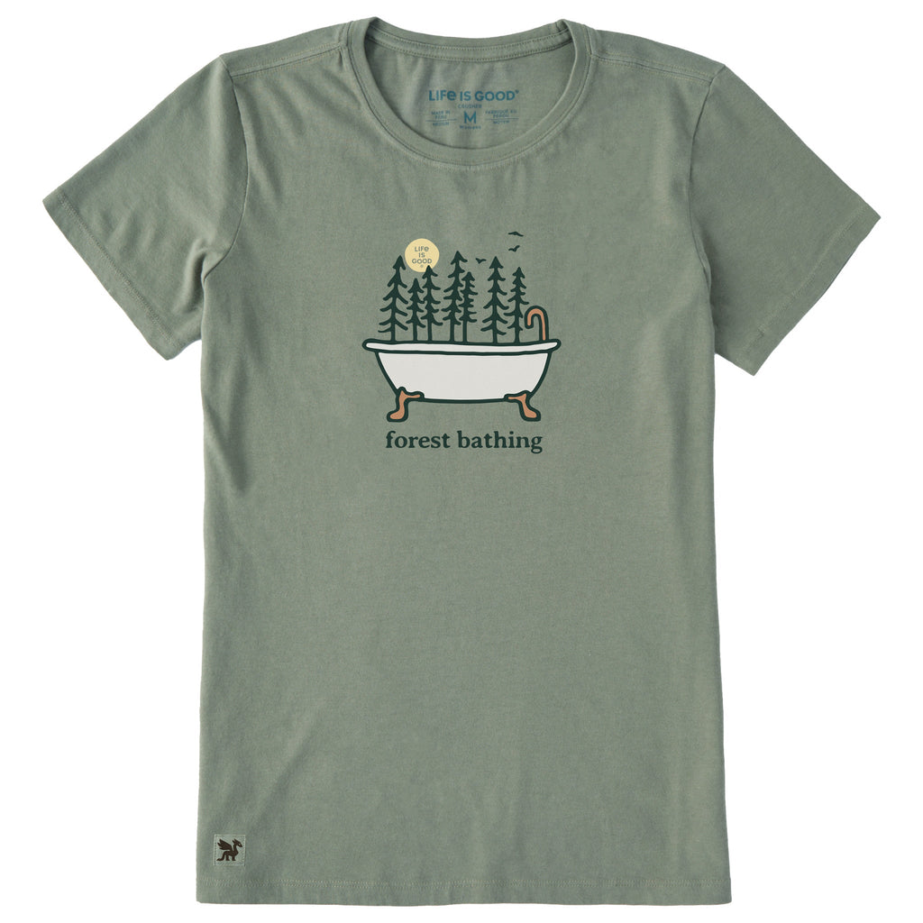 Women's Forest Bathing Short Sleeve Crusher Tee product image 1