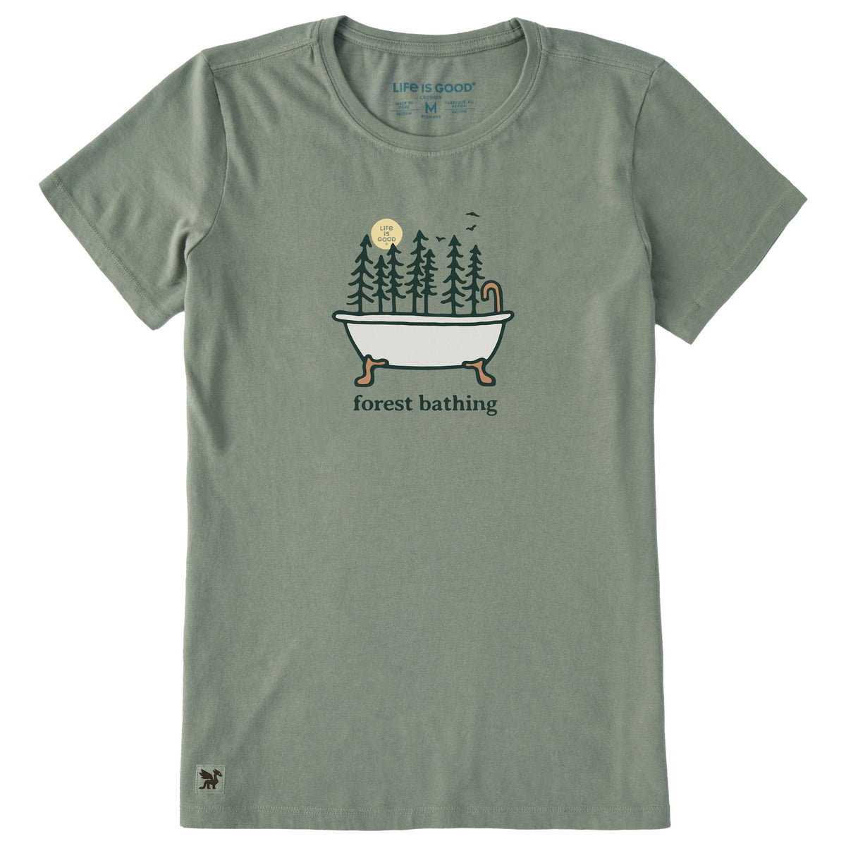 Women's Forest Bathing Short Sleeve Crusher Tee product image 1