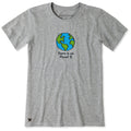 Women's No Planet B Globe Short Sleeve Crusher Tee product image 1