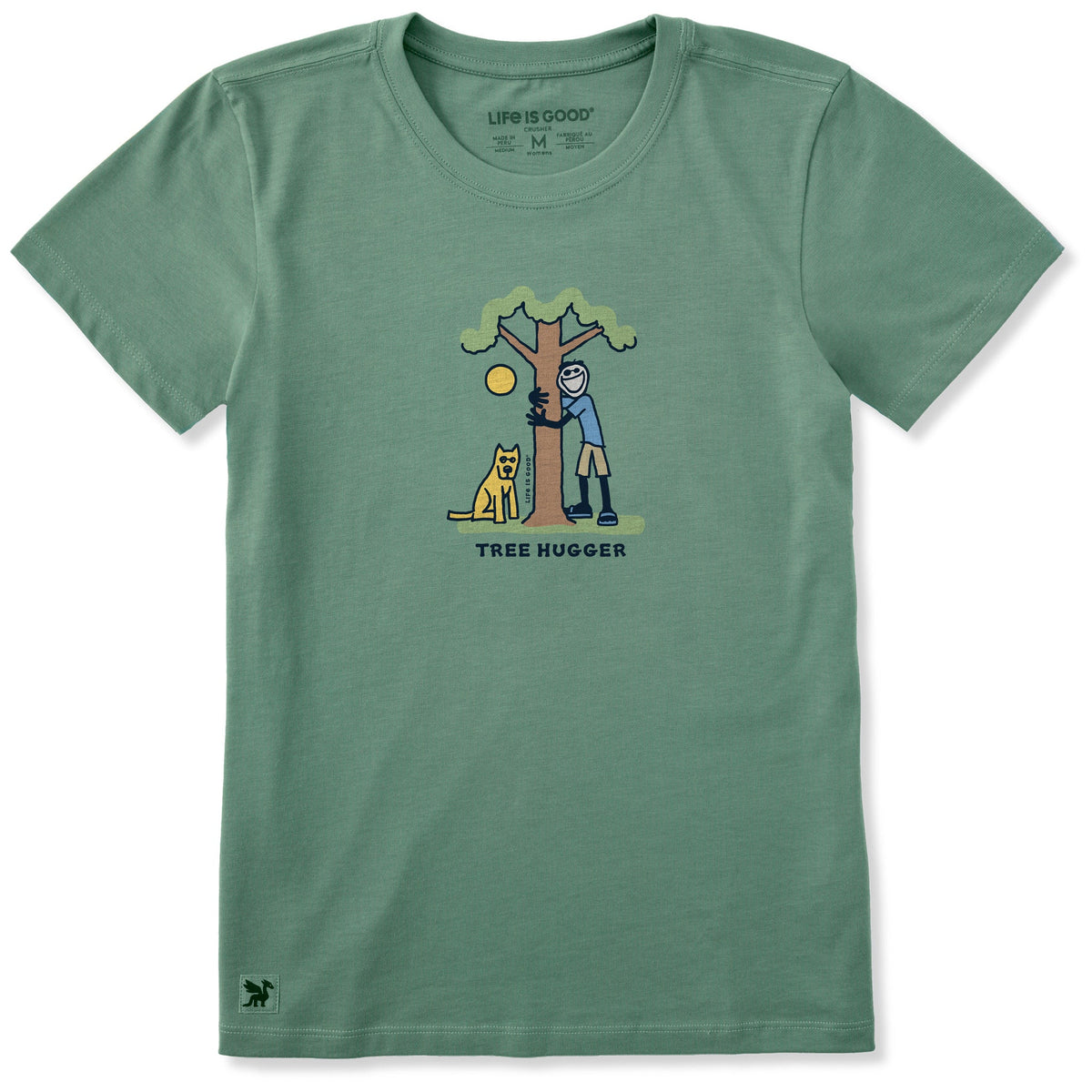 Women's Jake and Rocket Tree Hug Short Sleeve Crusher Tee product image 1